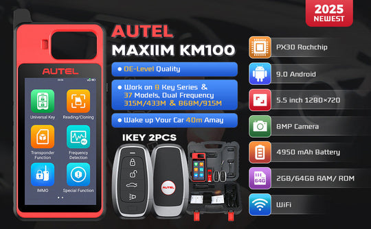 Autel MaxiIM KM100 Vehicle Supported List - September 2025 Edition