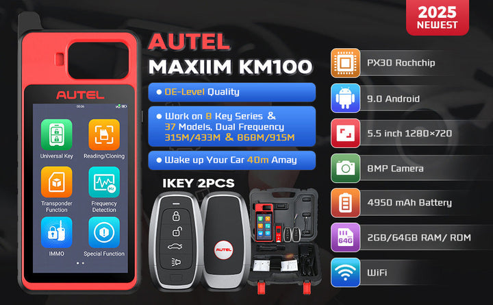 Autel MaxiIM KM100 Vehicle Supported List - June 2025 Edition
