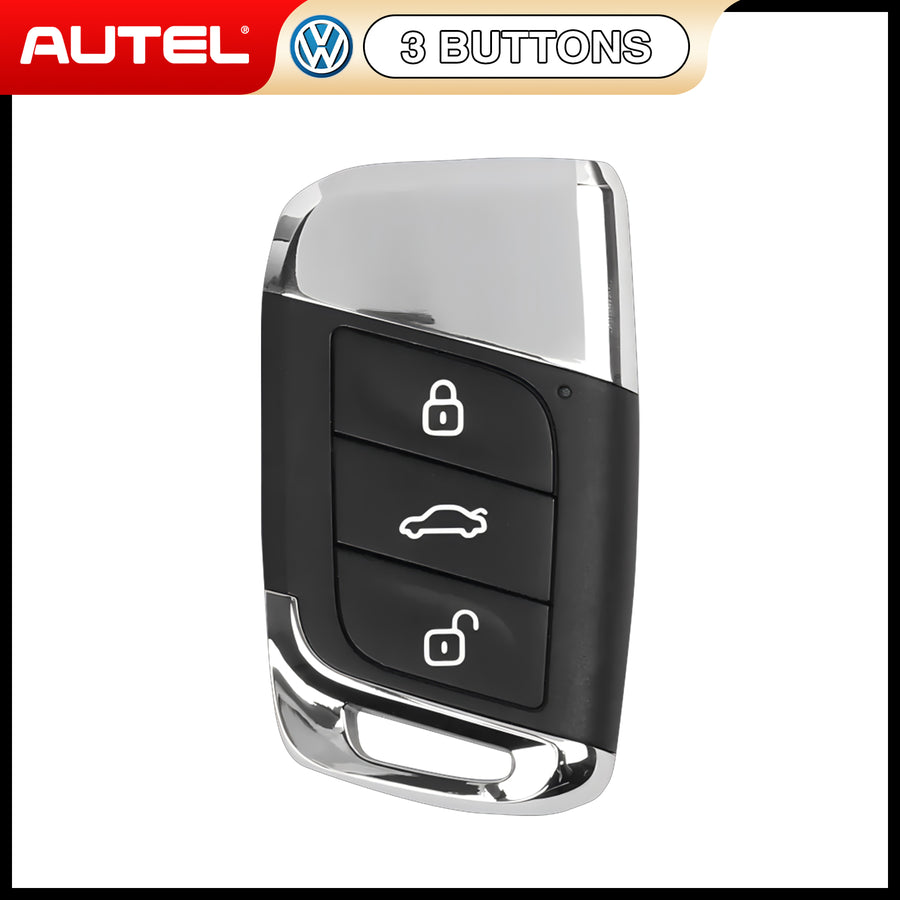Autel IKEY IKEYVW3T Programmable Smart Key for Volkswagen ,3 Buttons&315/433 MHz