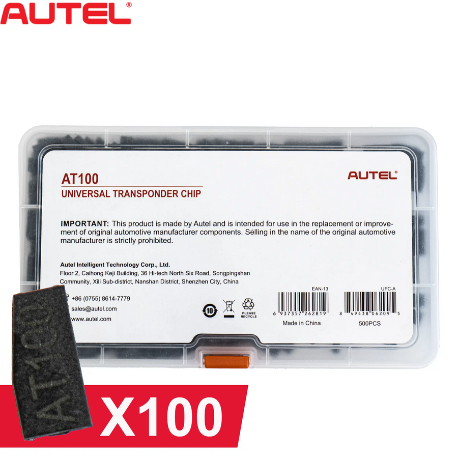Autel MaxiIM AT100 – Boxed Pack of Universal Transponder Chips