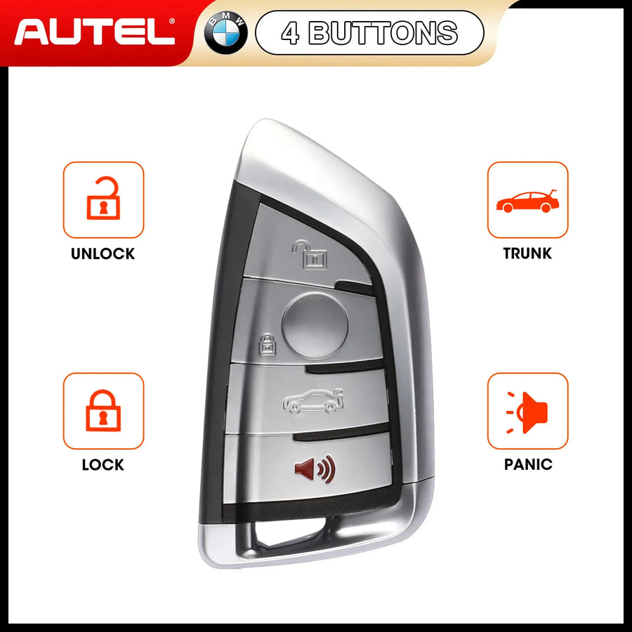 Autel MaxiIM IKEY IKEYRZ4TP ,OE-Quality Key Fob Replacement for