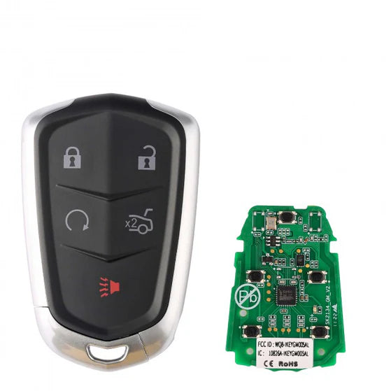 Autel IKEY IKEYGM5TPR Programmable 5-Button Key for GM&Cadillac