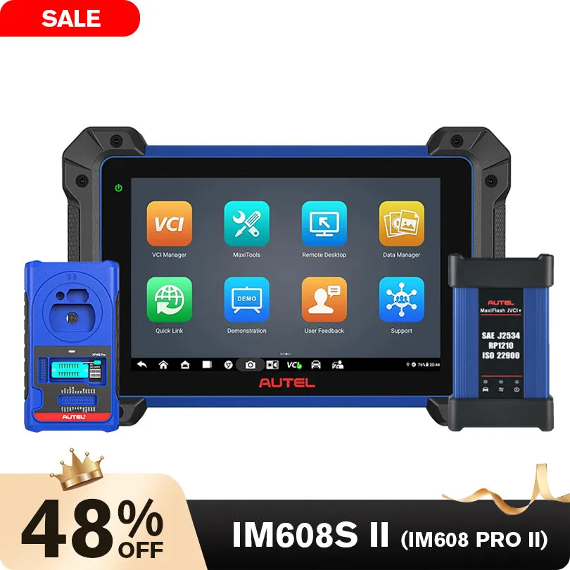 Autel MaxiIM IM608S II Key Programming Tool, With All Key Lost, IMMO Function, ECU Coding, Upgrade Of IM508, IM608, IM608 PRO