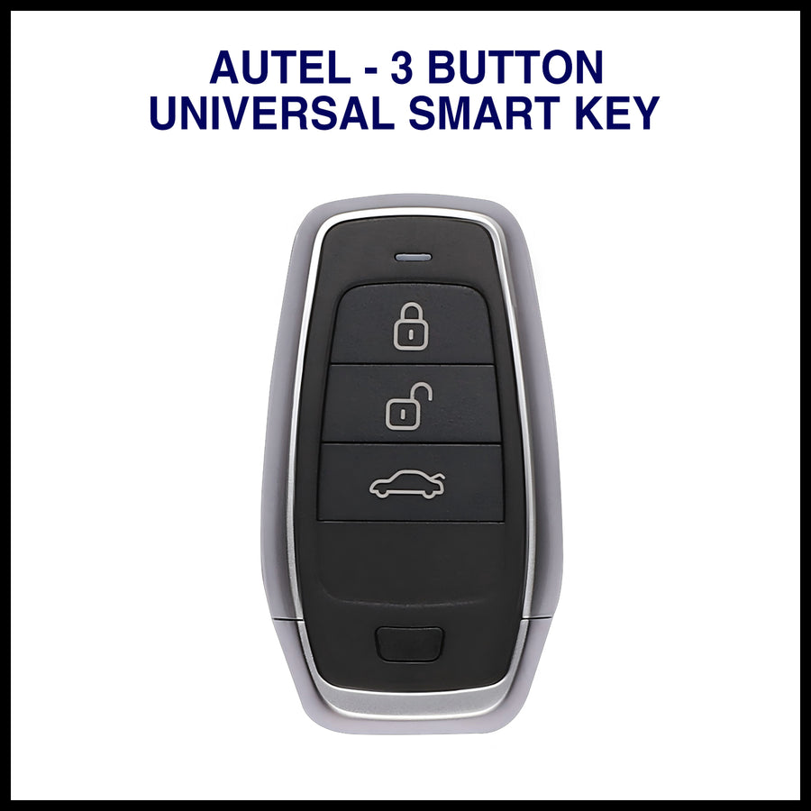 Autel IKEYAT3T Universal Programmable Smart Key 3-button, Program with KM100