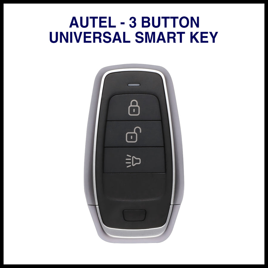 Autel IKEYAT3P Universal Programmable Smart Key 3-button, Program with KM100
