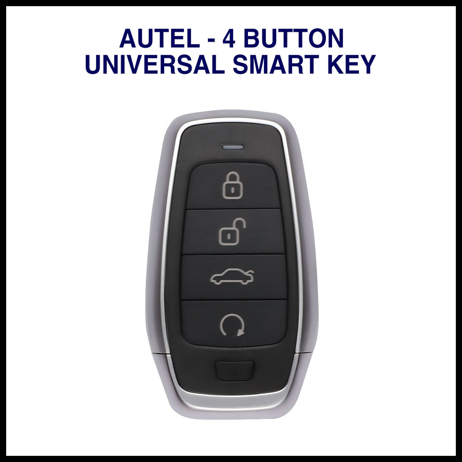 Autel IKEYAT4TR Universal Programmable Smart 4-button IKEY, Remote Start/Trunk