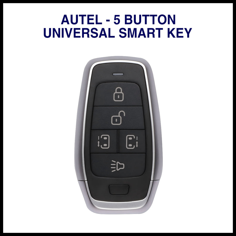 Autel IKEYAT5PS Universal Programmable Smart 5-button IKEY, Left Door/Right Door/Panic