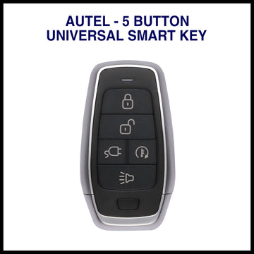 Autel IKEYAT5PCE Universal Programmable Smart 5-button IKEY,EV Charge&Cabin Temperature Included