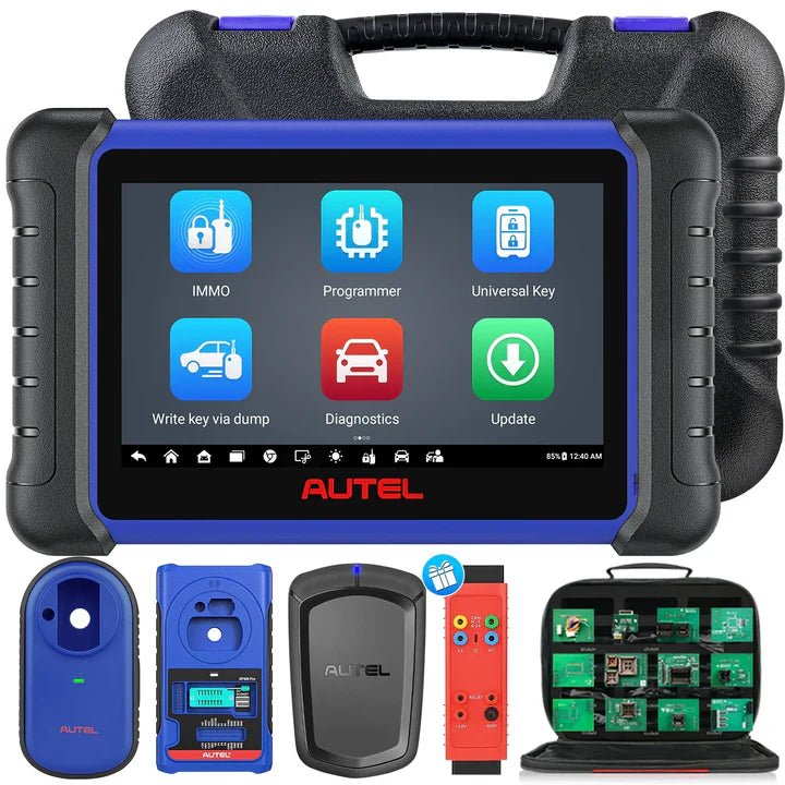 Autel MaxiIM IM508S Automotive Key Programming Tool with XP200, 28+ Services,OE-Level Diagnostics, Bidirectional & Active Test, IMMO ECU Reset/Adaptation