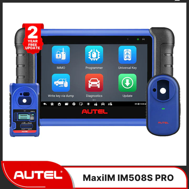 [2-Year Update] Autel MaxiIM IM508S PRO Both Key Fob Programmer & Automotive OE-Level Diagnostics Scan Tool with 40+ Services, Same IMMO Power as IM608PRO Il, 2025 Newest Version