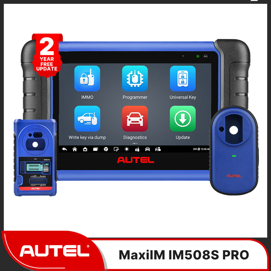 [2 Years Update]Autel Scanner MaxiIM IM508S PRO, 2025 Newest Automotive Diagnostics Scan Tool with 40+ Services, OE-Level All Systems Diagnostics, 3000+ Bidirectional, Auto Scan 2.0