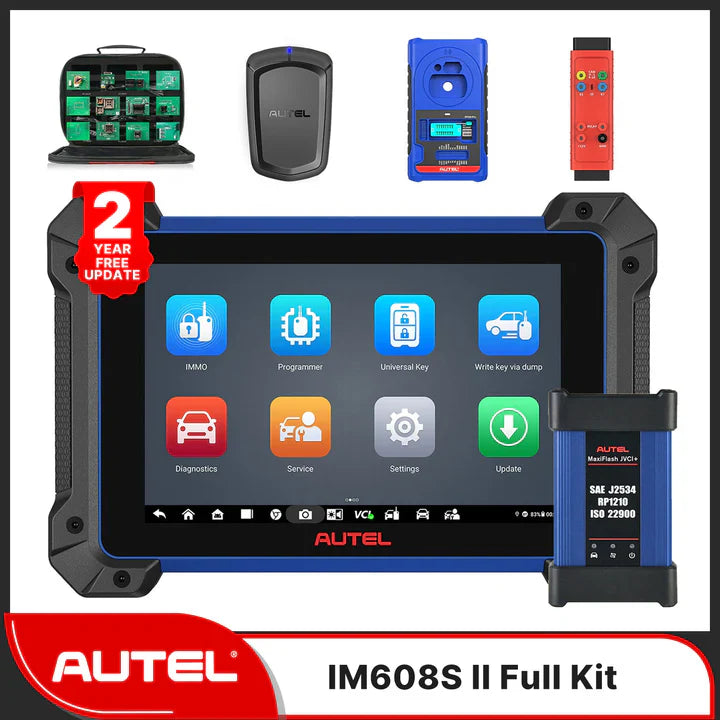 [2-Year Update] 2025 Autel MaxiIM IM608S II Key Fob Programming  Full Kit, Top IMMO, Same as IM608 PRO II, Support All Key Lost