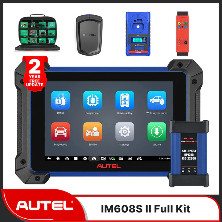[2-Years Free Update] 2025 Autel MaxiIM IM608S II Key Fob Programming  Full Kit, Top IMMO, Same as IM608 PRO II, Support All Key Lost