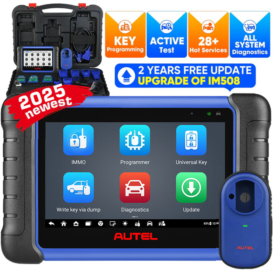 [2-Years Free Updates] Autel MaxiIM IM508S Key Programmer & Diagnostic Tool,28+ Services,OE-Level Diagnostics, All System Diagnostic Scan
