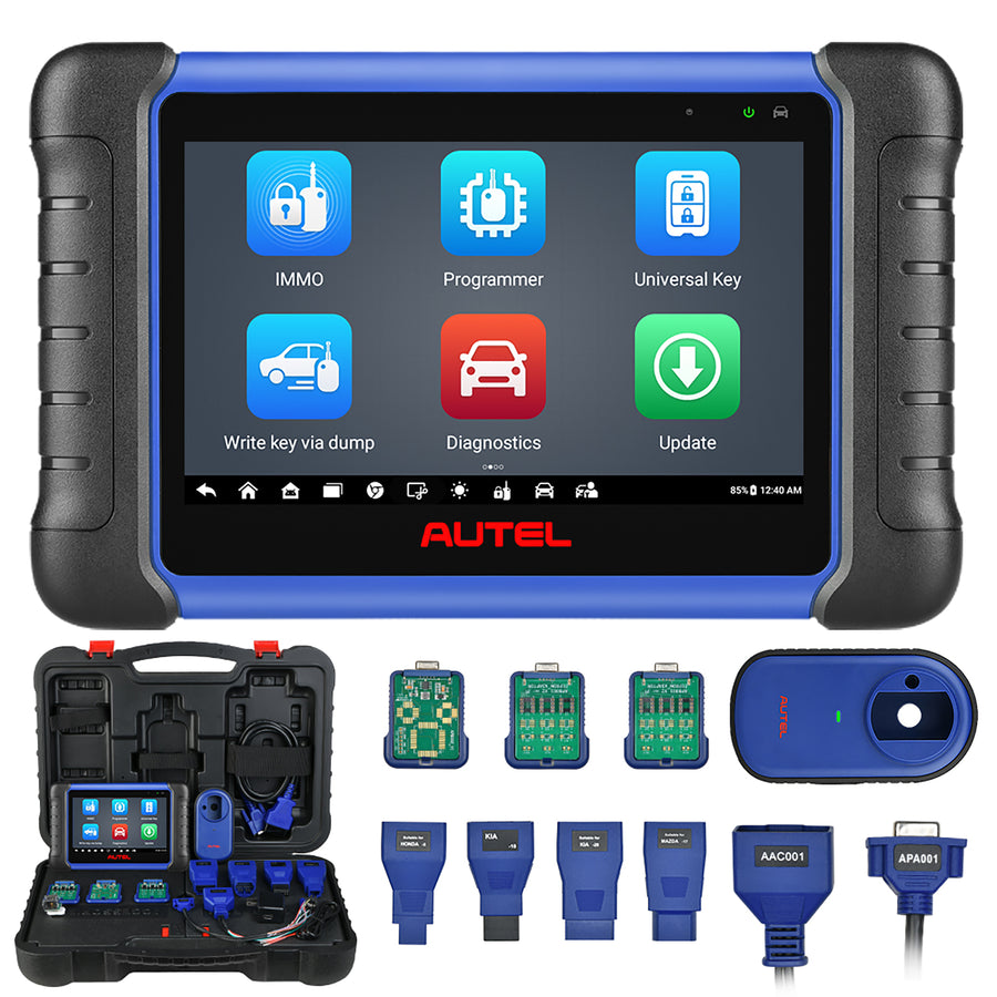 Autel MaxiIM IM508S Automotive Key Programming Tool with XP200, 28+ Services,OE-Level Diagnostics, Bidirectional & Active Test, IMMO ECU Reset/Adaptation,Get A Free GBOX3