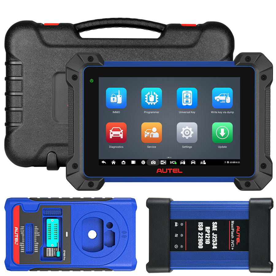 [2-Year Free Update]Autel MaxiIM IM608 PRO II Scanner for Car IMMO Key Fob Programming Tool with XP400Pro Chip Programmer, J2534 ECU Programmer, All System Diagnostics, CAN FD& DOIP