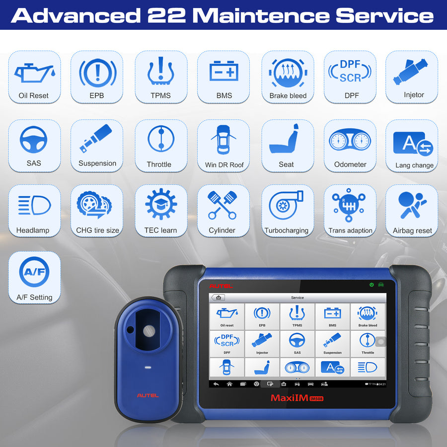 autel im508 advanced service