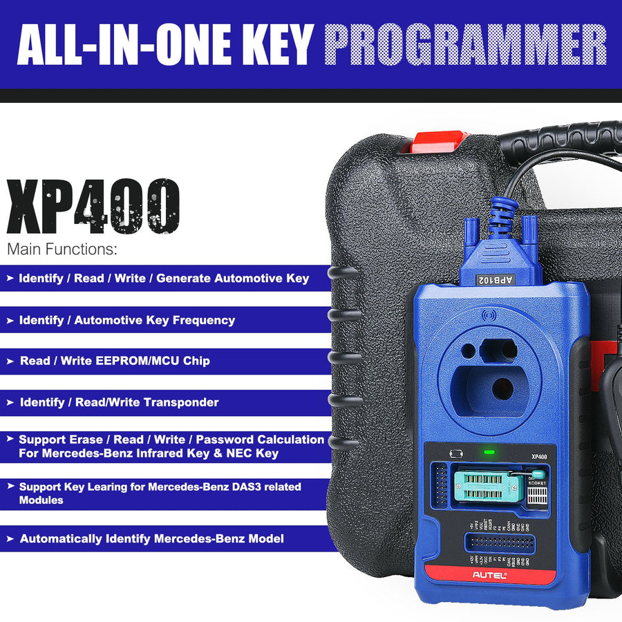 autel xp400 key programmer