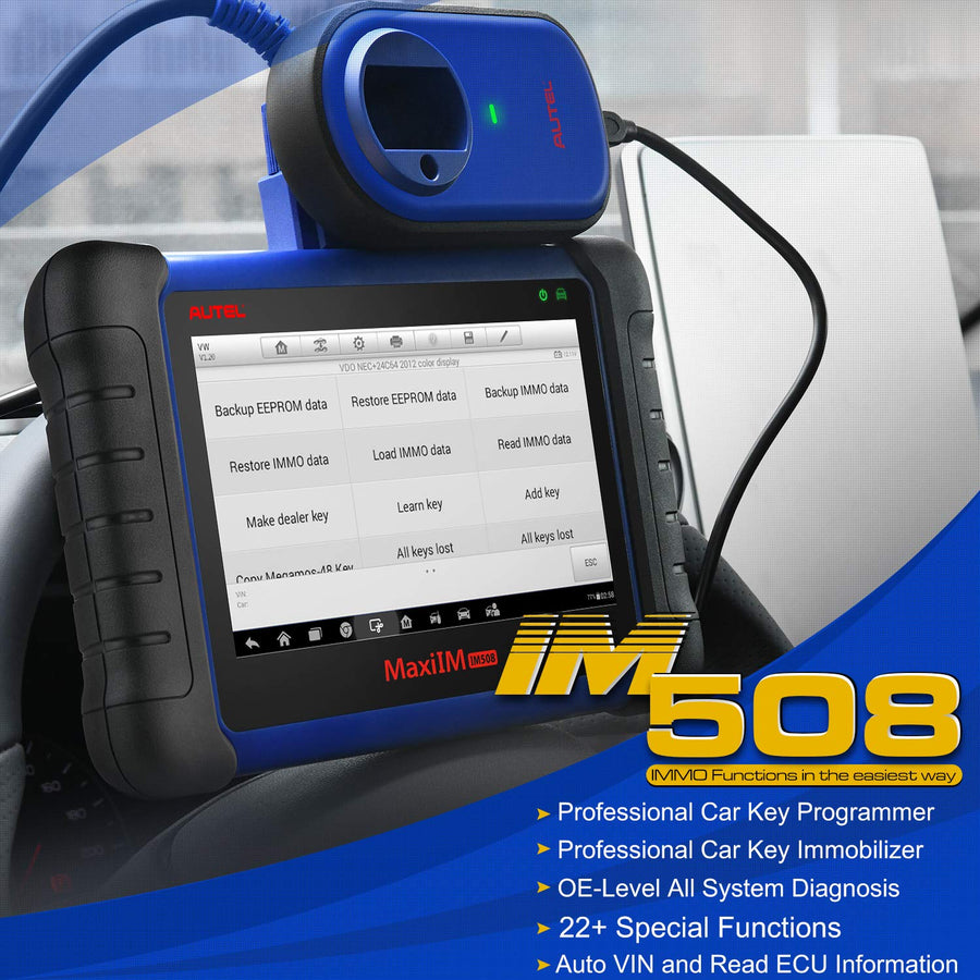 Latest] Autel MaxiIM IM508 Key Programming and Diagnostic Tablet –