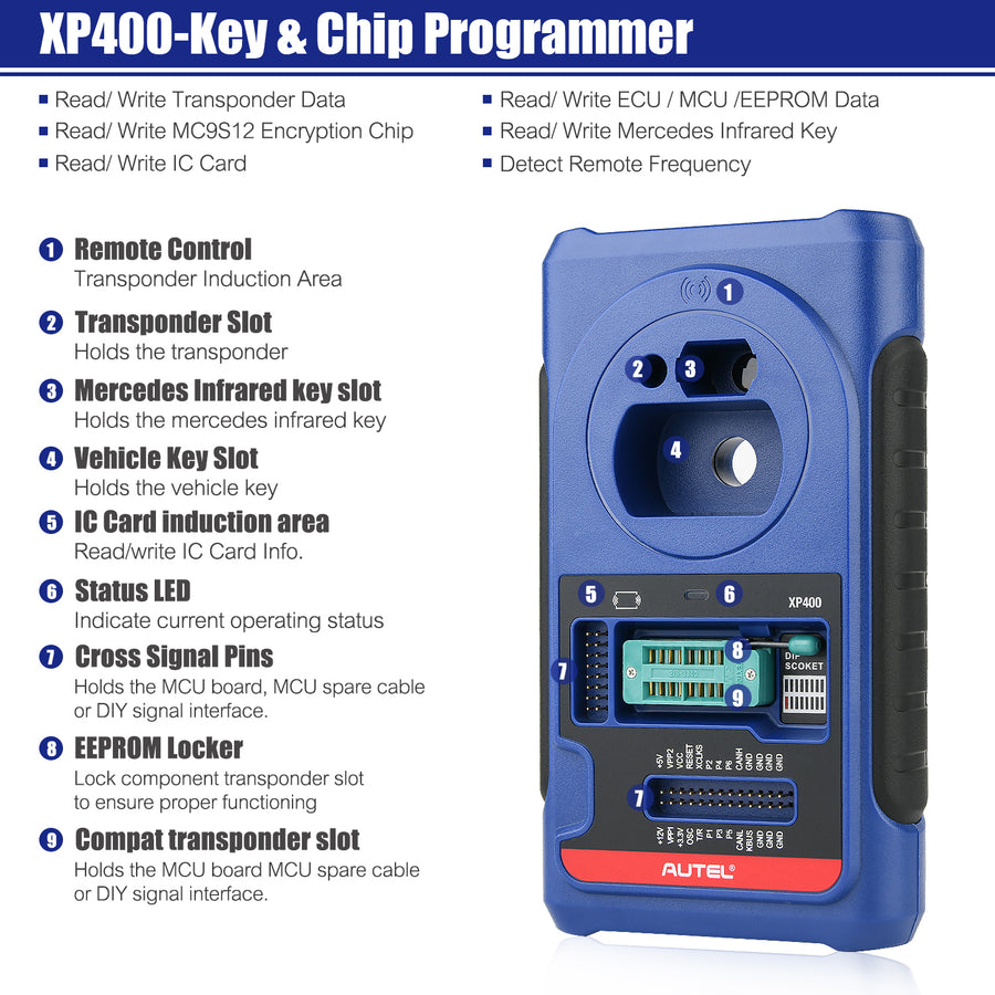 Autel MaxiIM IM608 Car Immobilizer Key Programming Tool & Diagnostic Scanner